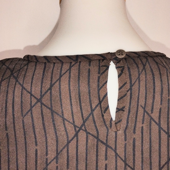 VINTAGE SILK JONES BLOUSE - Picture 6 of 8